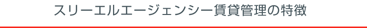 スリーエルエージェンシー賃貸管理の特徴